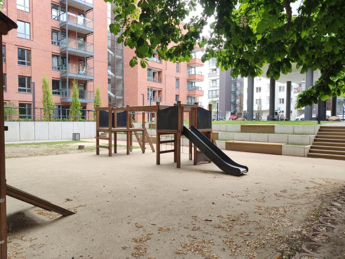 Appartamento Zloty Lotos-Srodmiescie Z Darmowym Parkingiem Danzica Esterno foto